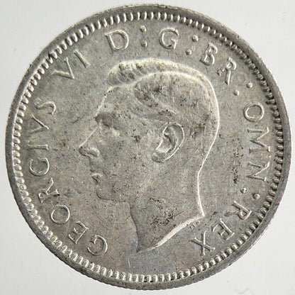 1946 George VI Sixpence Silver Coin | Very High Grade | a8211