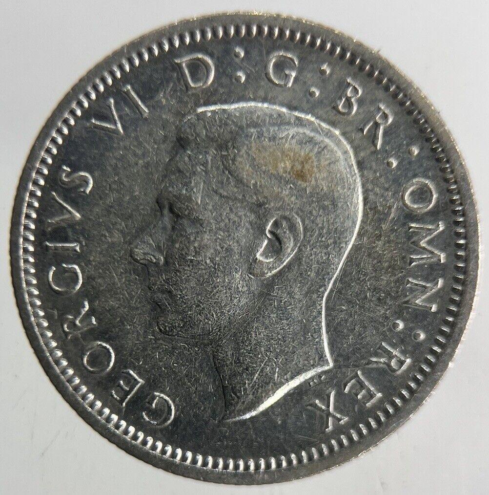 1946 George VI Sixpence Silver Coin | Fine Collectable Grade