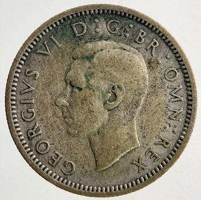1946 George VI Sixpence Silver Coin | Fine Collectable Grade
