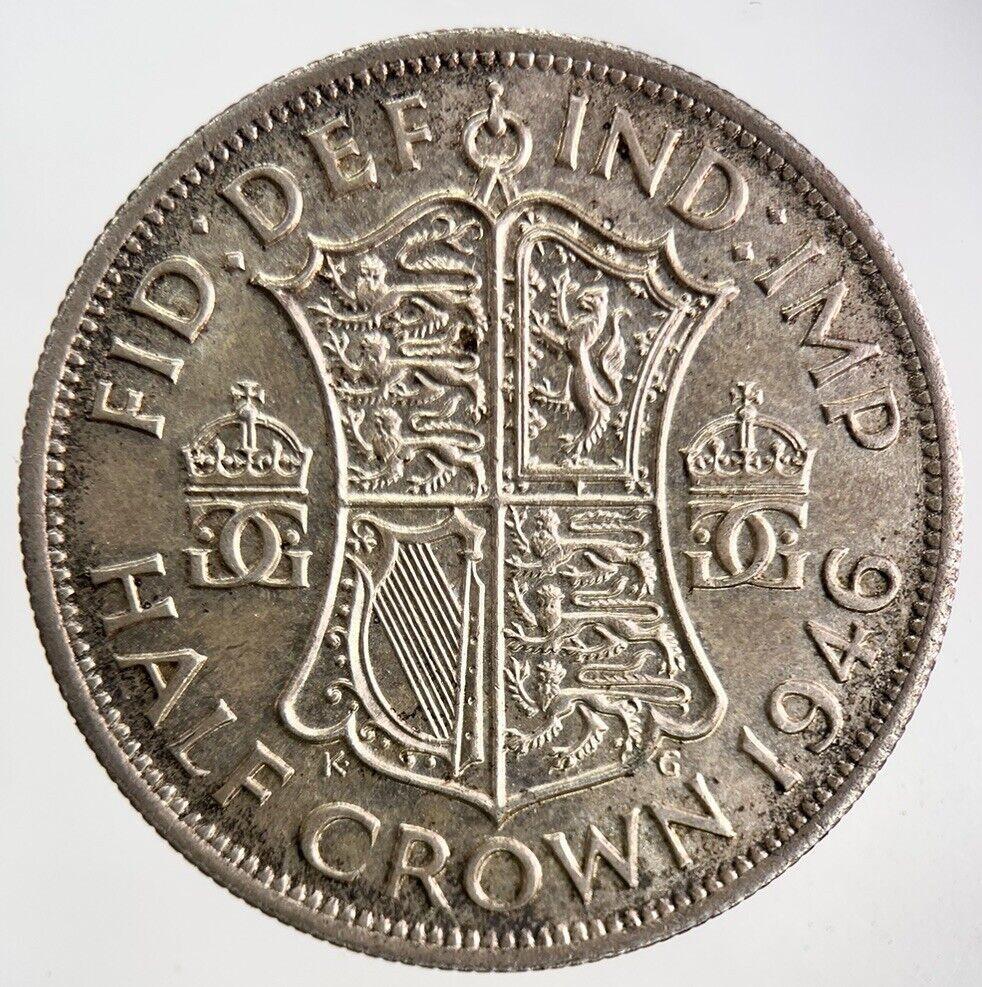 1946 George VI Silver Half-Crown Coin | Very High Grade