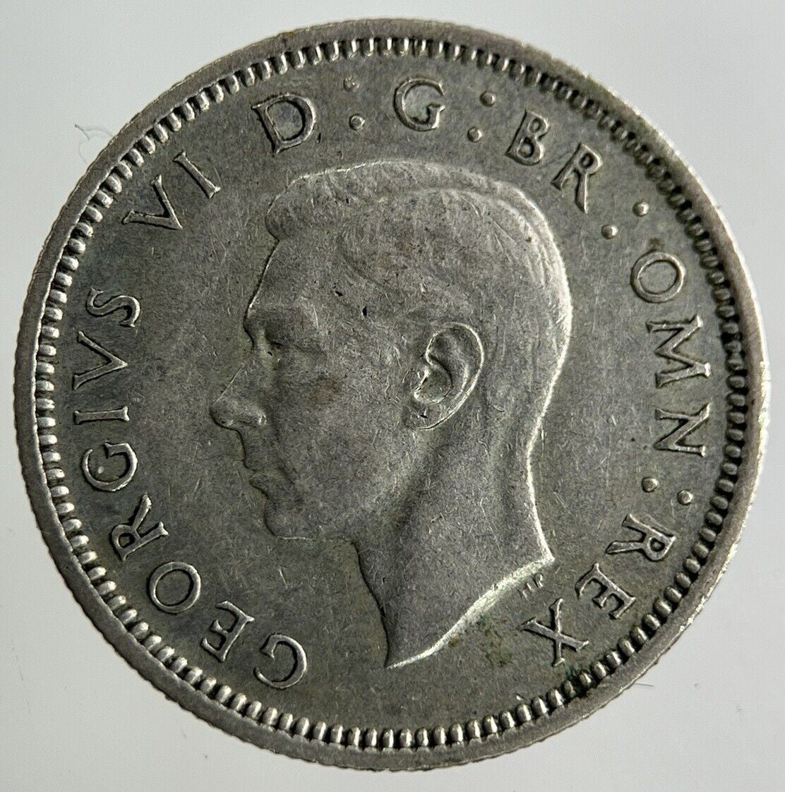 1946 George VI Sixpence Silver Coin | Fine Collectable Grade