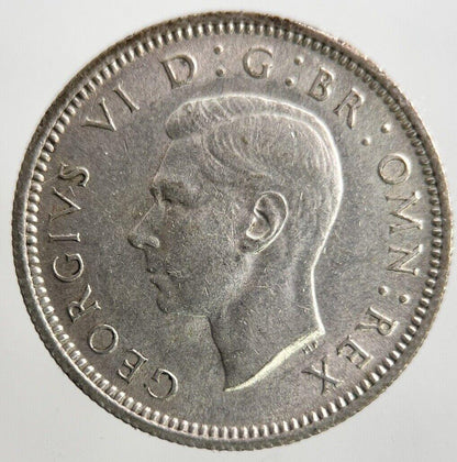 1946 George VI Sixpence Silver Coin | Very High Grade