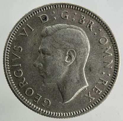 1946 George VI Shilling Silver Coin | Fine Collectable Grade