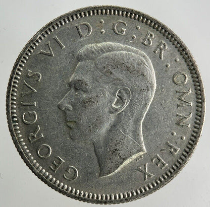 1946 George VI Shilling Silver Coin | Fine Collectable Grade