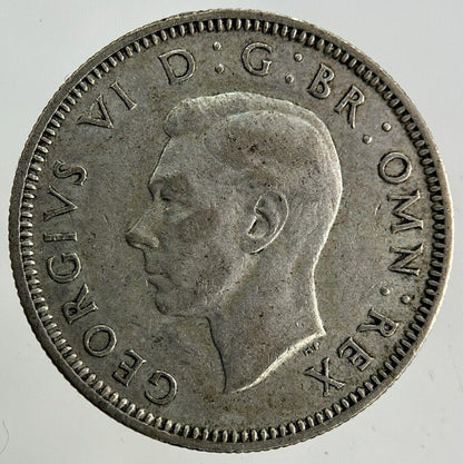 1946 George VI Shilling Silver Coin | Fine Collectable Grade