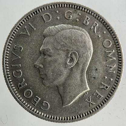 1946 George VI Shilling Silver Coin | Fine Collectable Grade
