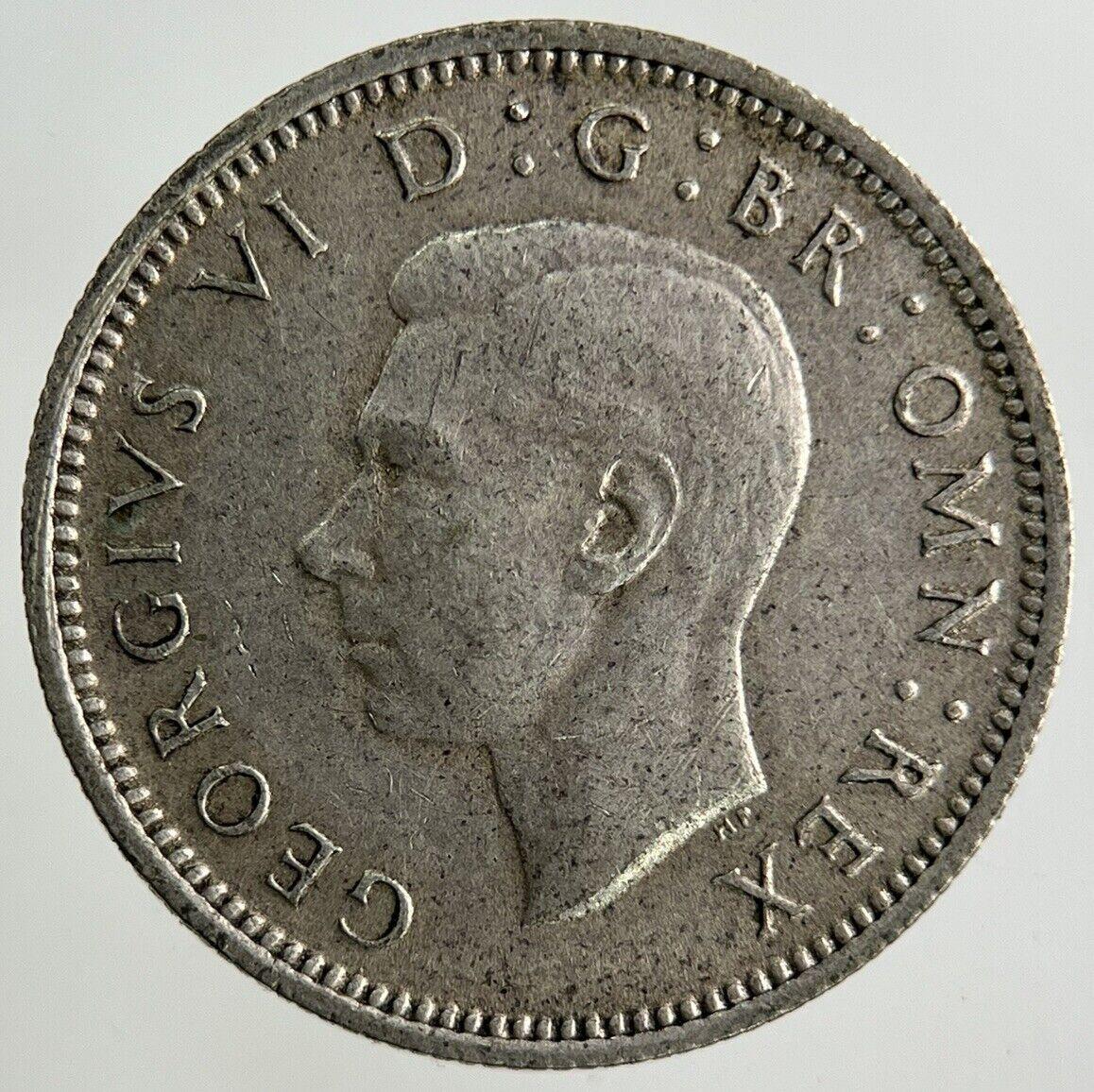 1946 George VI Sixpence Silver Coin | Fine Collectable Grade