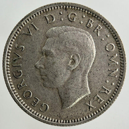 1946 George VI Sixpence Silver Coin | Fine Collectable Grade