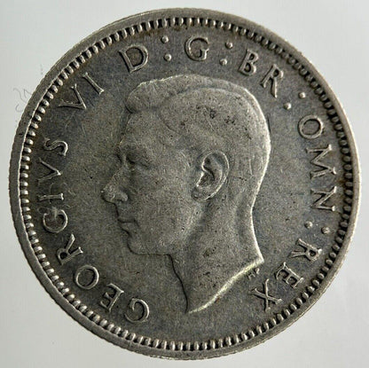 1946 George VI Sixpence Silver Coin | Fine Collectable Grade