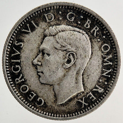 1946 George VI Sixpence Silver Coin | Fine Collectable Grade