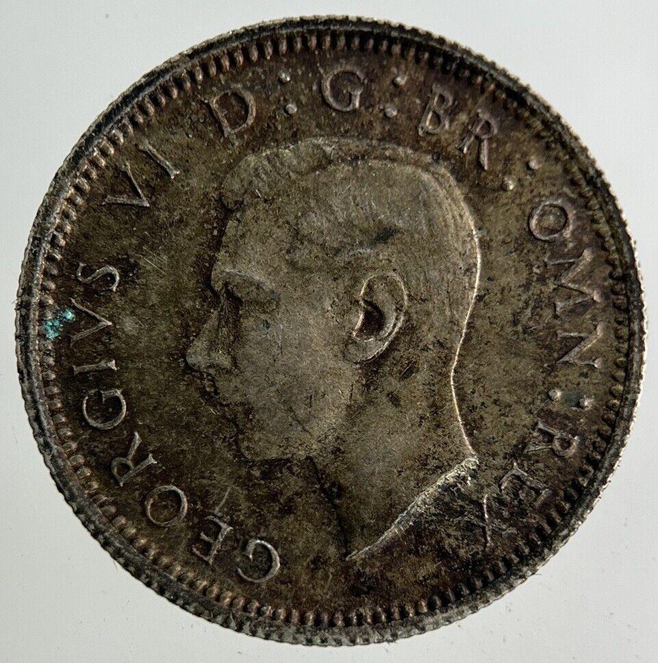 1946 George VI Sixpence Silver Coin | Very High Grade