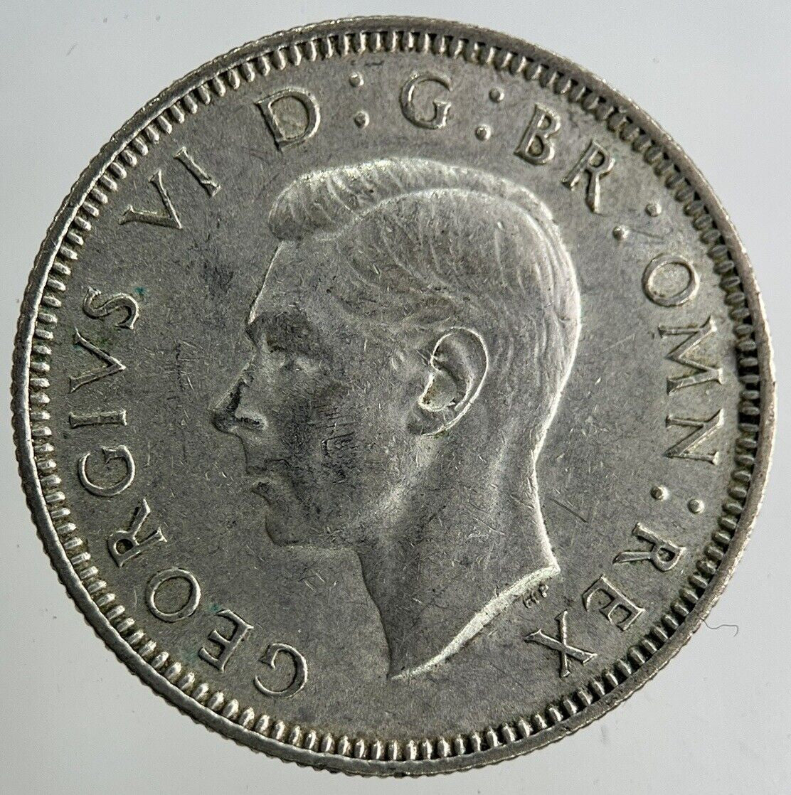 1946 George VI Shilling Silver Coin | Very High Grade