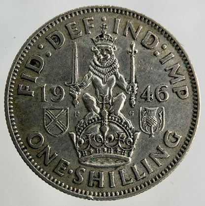 1946 George VI Shilling Silver Coin | Very High Grade