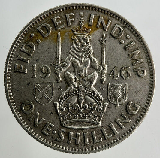 1946 George VI Shilling Silver Coin | Very High Grade