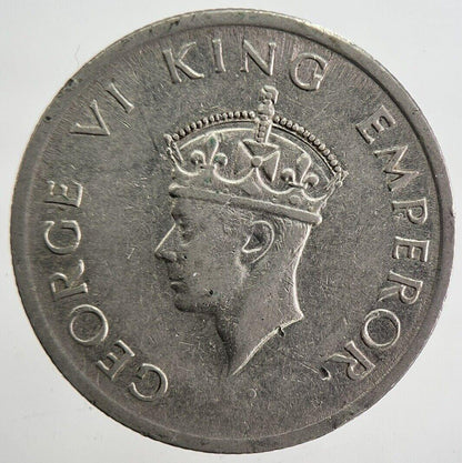 1946 Half 1/2 Rupee India Coin | Fine Collectable Grade | a4846