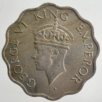 1946 India 1 One Anna Coin | Fine Collectable Grade | a4836