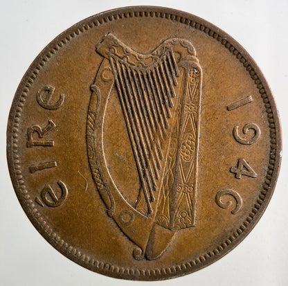 1946 Irish One Penny Coin | Fine Collectable Grade