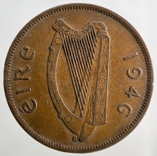 1946 Irish One Penny Coin | Fine Collectable Grade