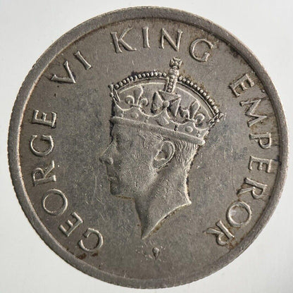 1946 India 1/2 Half Rupee Coin | Very High Grade