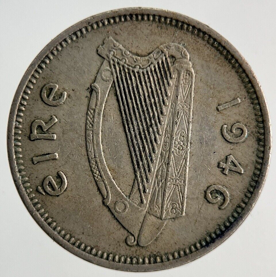 1946 Irish Threepence Rabbit Coin | Fine Collectable Grade