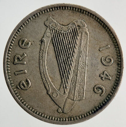 1946 Irish Threepence Rabbit Coin | Fine Collectable Grade