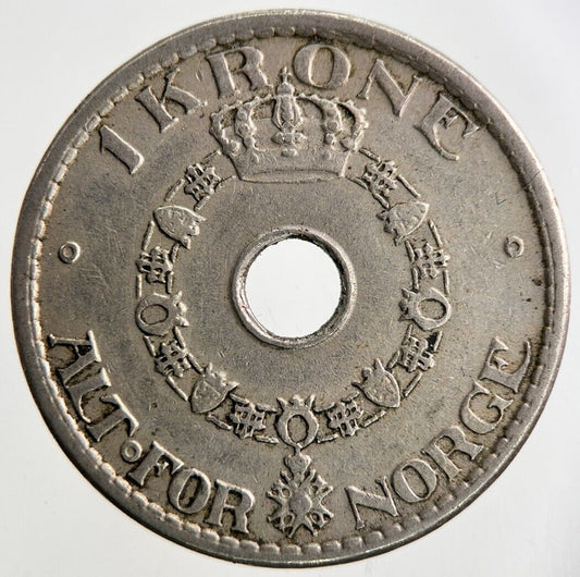 1946 Norway 1 Krone Coin | Fine Collectable Grade