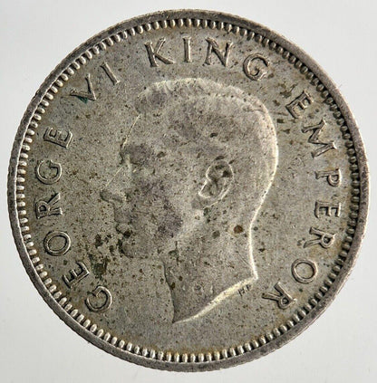 1946 New Zealand Sixpence Coin | Fine Collectable Grade