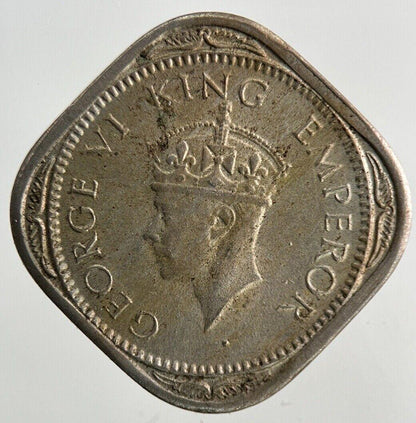 1946 India 1/2 Half Anna Coin | Fine Collectable Grade