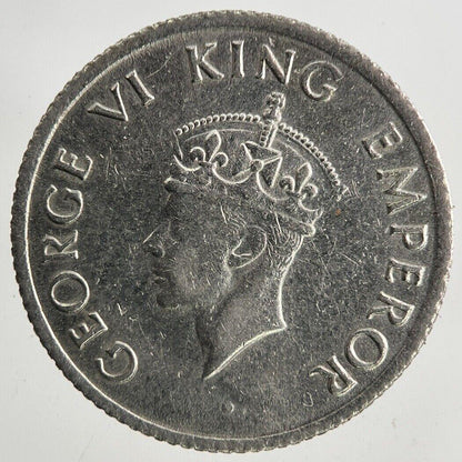 1946 India Quarter 1/4 Rupee Coin | Very High Grade