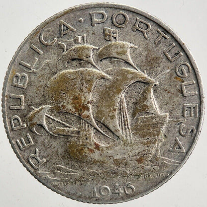 1946 Portugal 2.5 Escudos Silver Coin | Collectable Grade | a5460