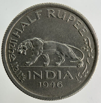 1946 India Half Rupee Coin | Very High Grade