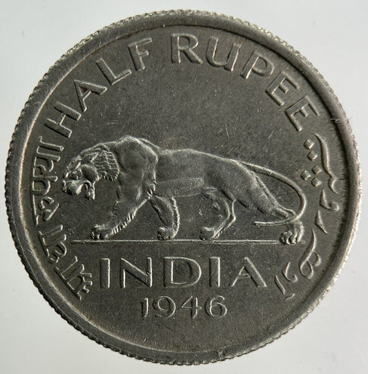 1946 India Half Rupee Coin | Very High Grade