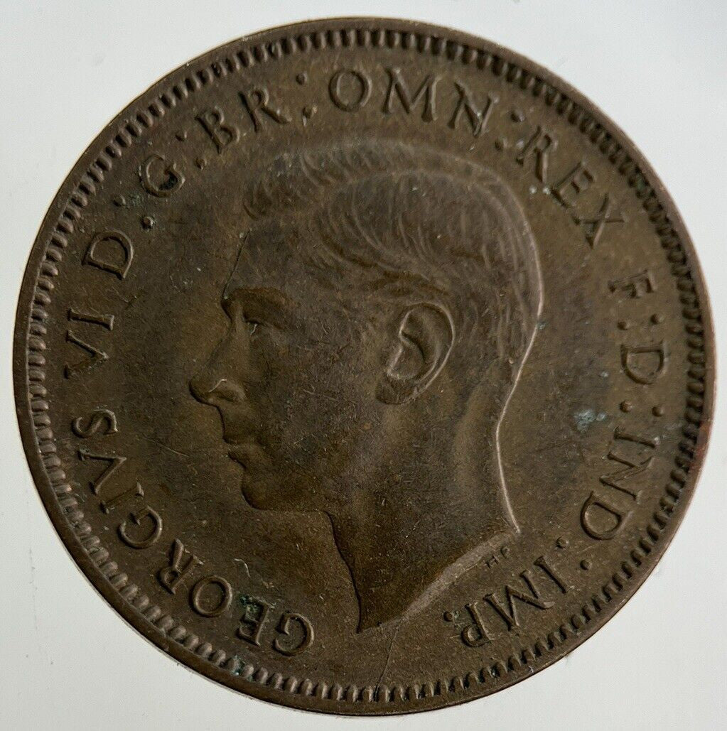 1946 George VI Wren Farthing Coin | Very High Grade