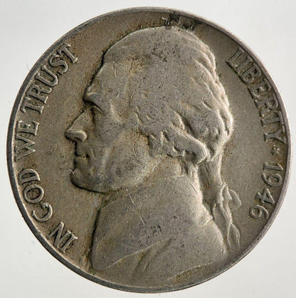 1946 US USA Jefferson Nickel 5 Cents Coin | Collectable Grade
