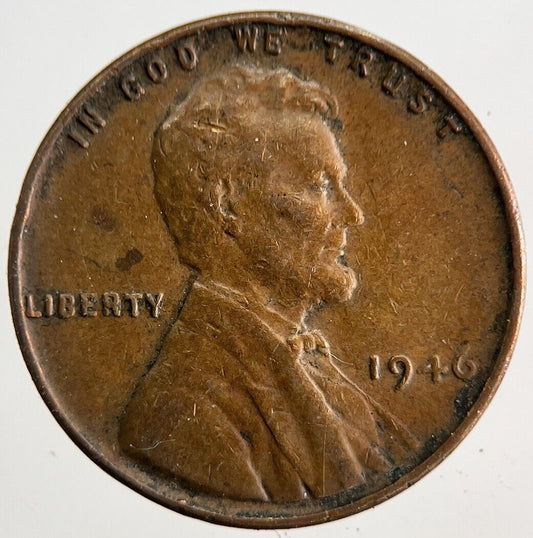 1946 US USA One Cent Coin | Fine Collectable Grade