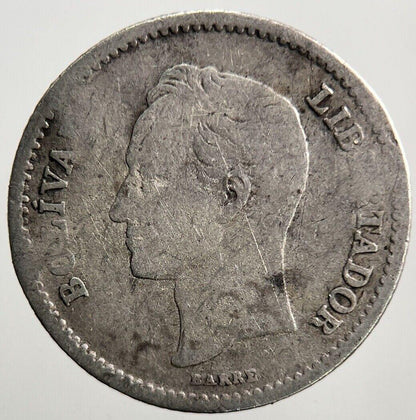 1946 Venezuela 1/4 Quarter Bolivar Silver Coin | Collectable Grade | a3723