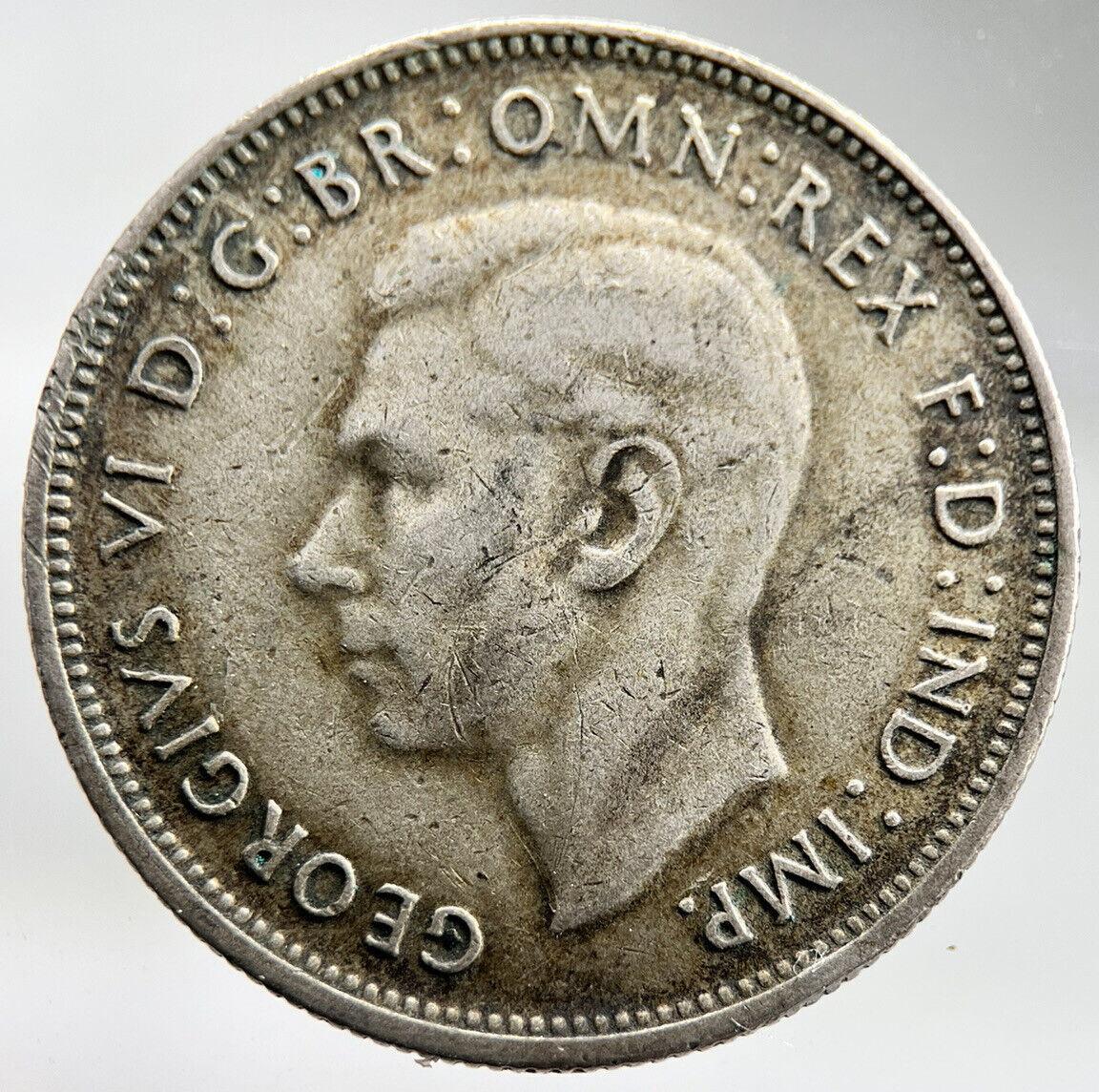 1947 Australia Florin Silver Coin | Fine Collectable Grade | a1612