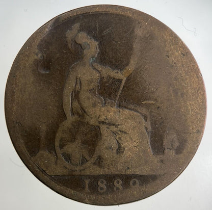 1889 Victoria One Penny Coin | Collectable Grade
