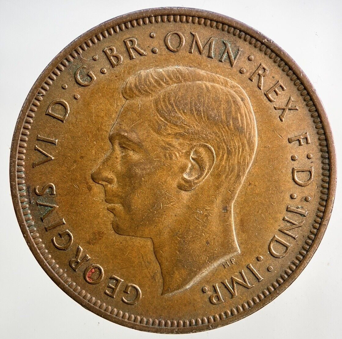 1947 George VI One Penny Coin | Very High Grade