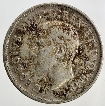 1947 Canada 25 Cents Silver Coin | Fine Collectable Grade