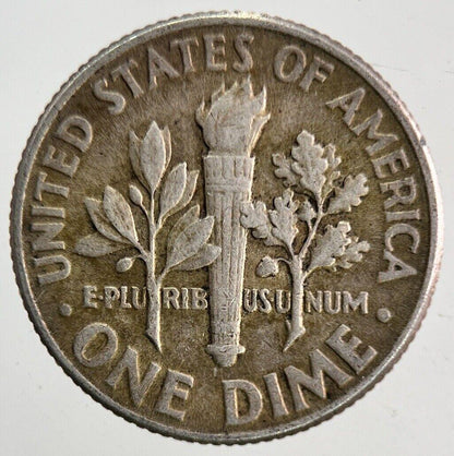 1946 US USA Roosevelt One Dime Silver Coin | Fine Collectable Grade