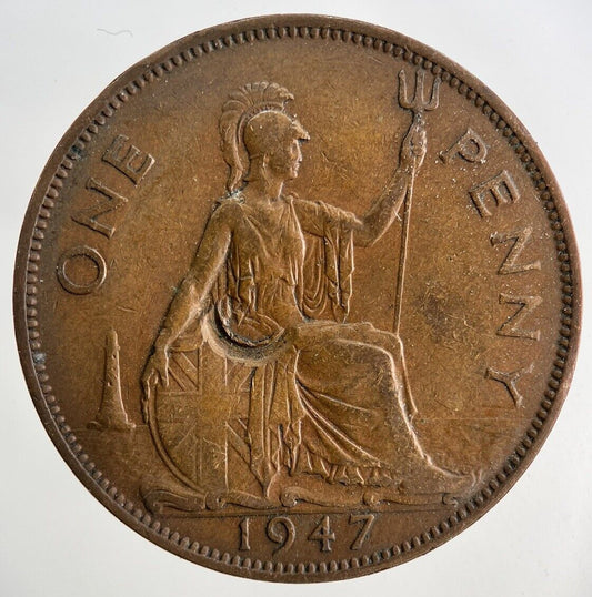 1947 George VI One Penny Coin | Fine Collectable Grade