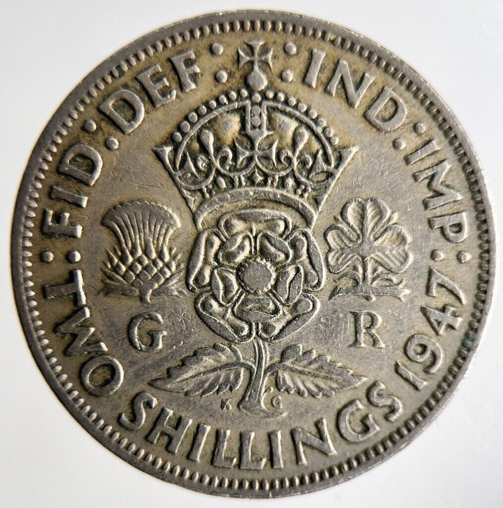 1947 George VI One Florin Coin | Fine Collectable Grade