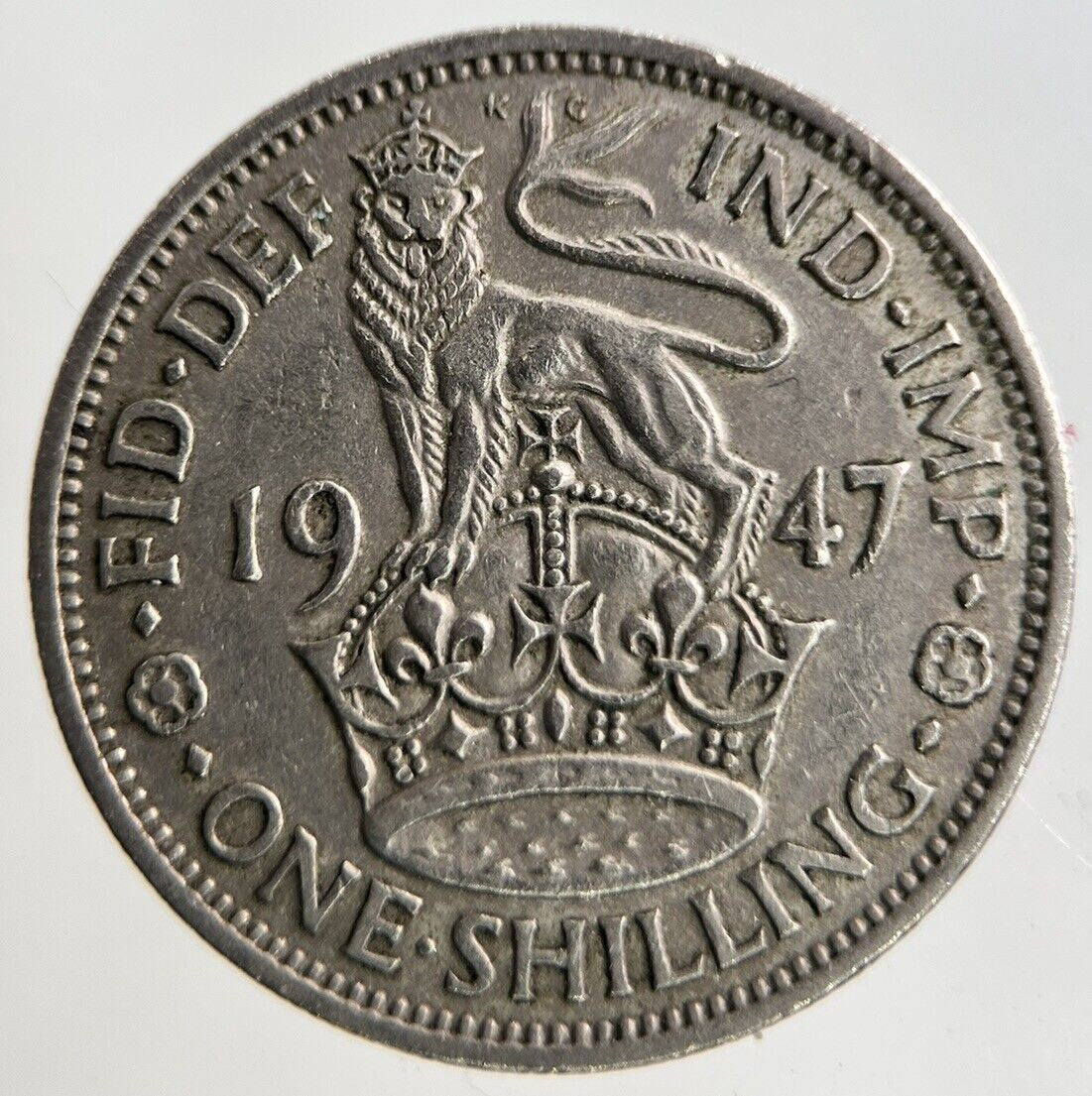 1947 George VI Shilling Coin | Fine Collectable Grade