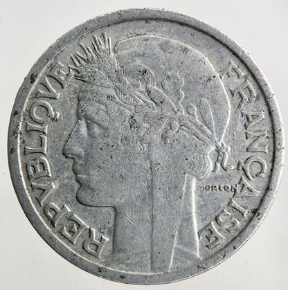 1947 France 2 Francs Coin | Fine Collectable Grade