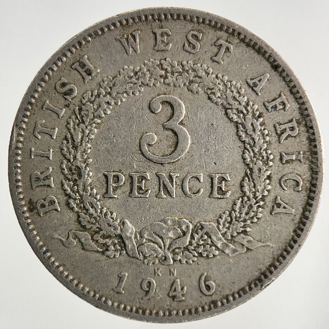 1946 West Africa Threepence 3 Pence Coin | Fine Collectable Grade