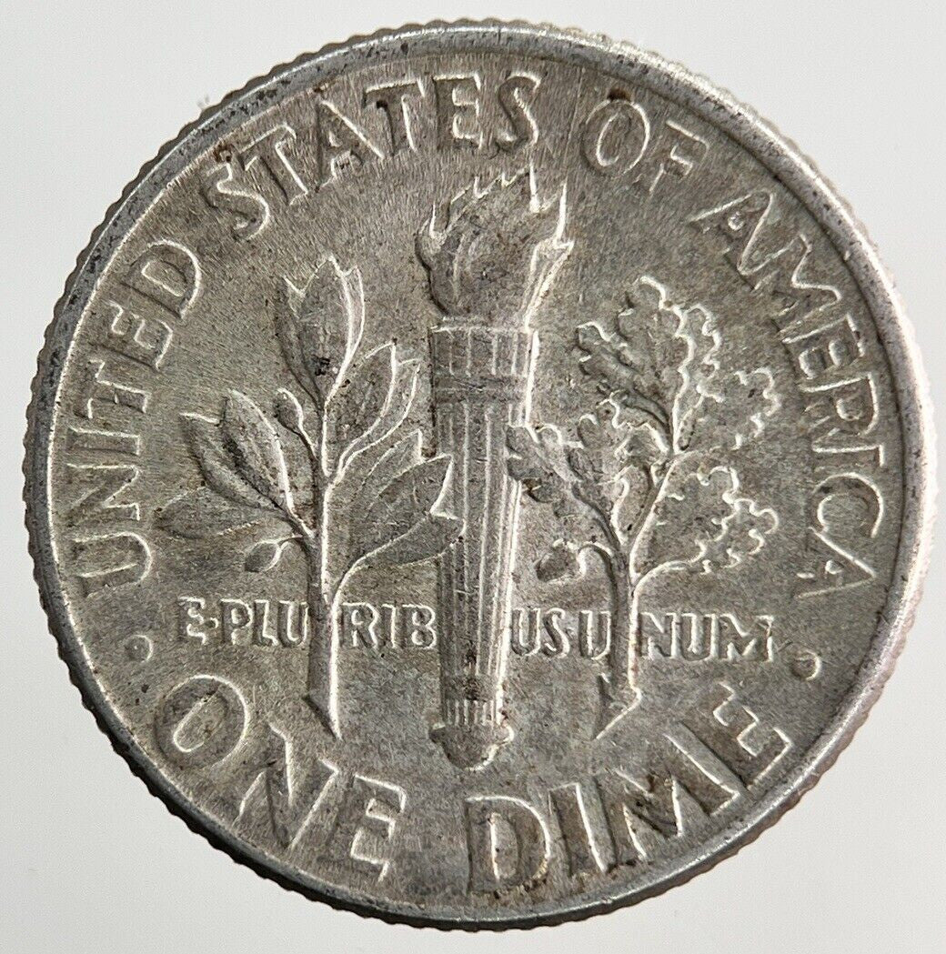 1946 US USA Roosevelt One Dime Silver Coin | Fine Collectable Grade