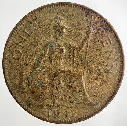 1947 George VI One Penny Coin | Collectable Grade