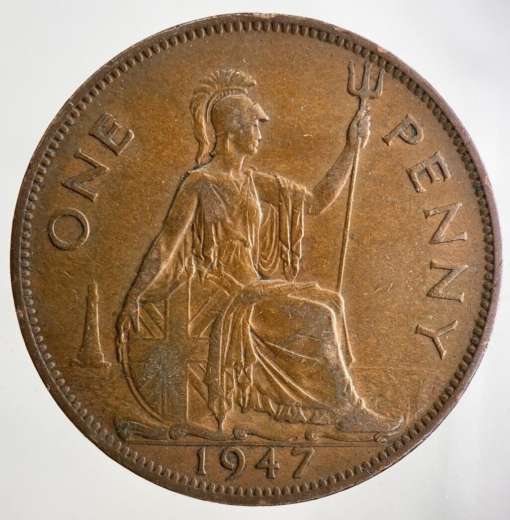 1947 George VI One Penny Coin | Fine Collectable Grade