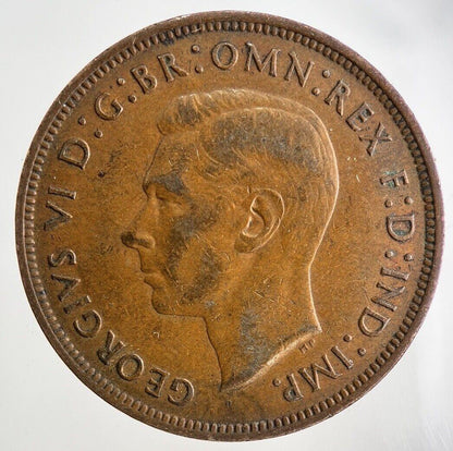 1947 George VI One Penny Coin | Fine Collectable Grade